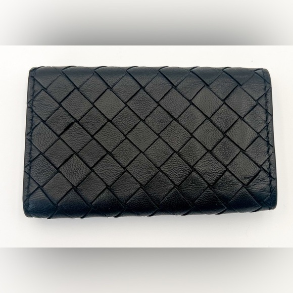 Bottega Veneta Intrecciato Lambskin Leather 4 Ring Key holder - Picture 2 of 5